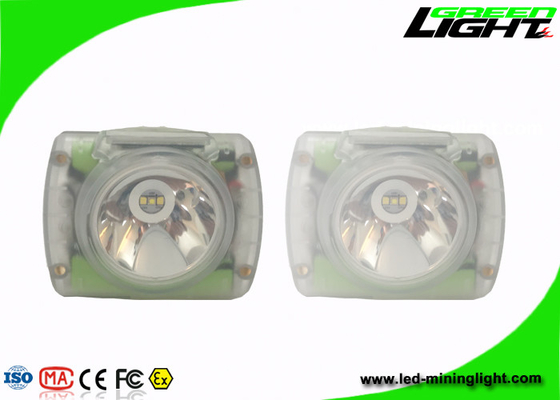 Lampu Tambang Tanpa Kabel Isi Ulang Layar OLED Pengisi Daya USB Bahan Hard PC