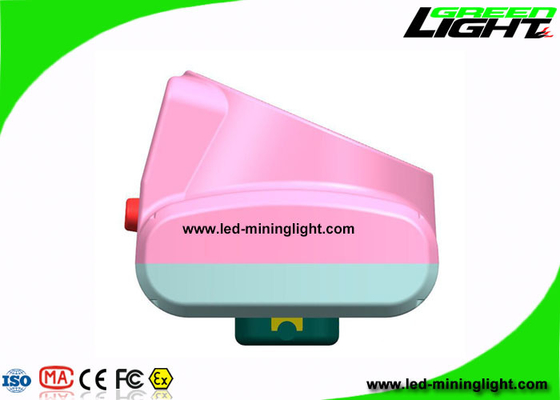Lampu Penambangan Batubara Keamanan Tinggi Layar OLED Pengisi Daya USB Sakelar Berguna Mode Pencahayaan SOS