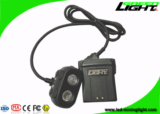 Lampu Led Topi Keras Penambangan Balok Ganda, Lampu Depan Led Isi Ulang, Penerangan Tinggi