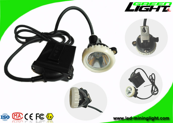 Lampu Cap Penambang Bawah Tanah Berkabel Led Bawah Tanah Keamanan Anti Peledak 6.6Ah 1.67W 10000Lux