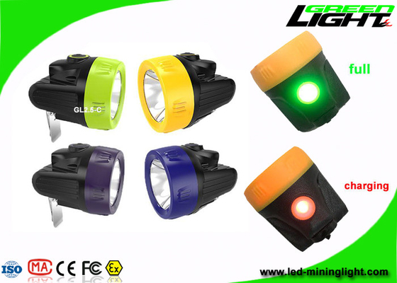 Lampu Tutup Tambang Tanpa Kabel Bawah Tanah Ringan Kecerahan Tinggi 10000Lux