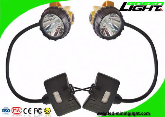 Lampu Tutup Tambang Pengisian USB Kecerahan 15000 Lux Tahan Air Semi-Kabel