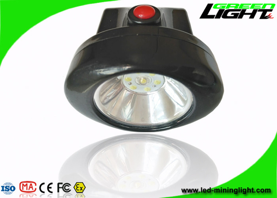 Lampu Tambang Tanpa Kabel Ringan Portabel Hitam dengan Waktu Pencahayaan 15 Jam