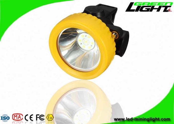 Anti Explosion LED Mining Light 2.2Ah Battery 230mA IP68 Dengan Umur 100000hrs