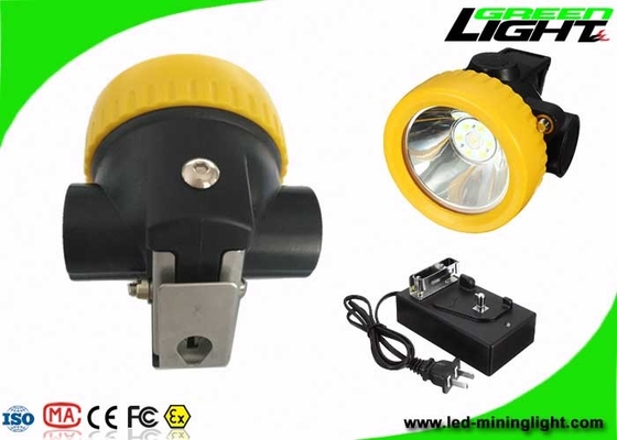 Anti Explosion LED Mining Light 2.2Ah Battery 230mA IP68 Dengan Umur 100000hrs