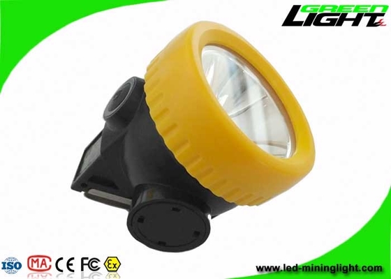 Lampu Penambangan Tanpa Kabel ABS PC 5000lux Keselamatan Tinggi 2.2Ah 1000 Siklus Baterai