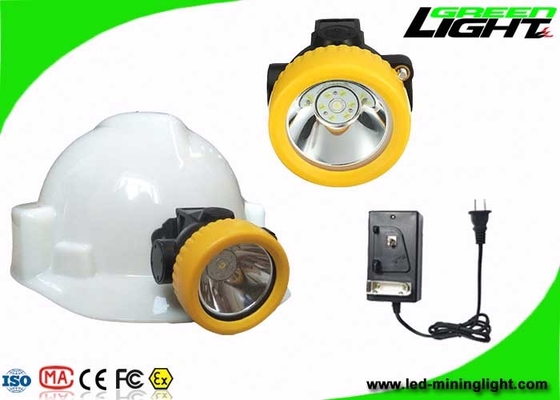 Lampu Penambangan Tanpa Kabel ABS PC 5000lux Keselamatan Tinggi 2.2Ah 1000 Siklus Baterai