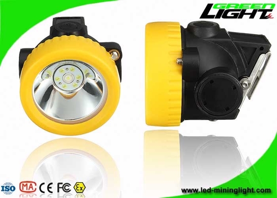Lampu Penambangan Tanpa Kabel ABS PC 5000lux Keselamatan Tinggi 2.2Ah 1000 Siklus Baterai