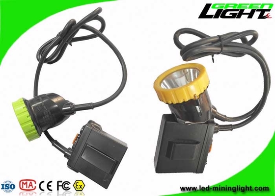 Lampu Penambangan Batubara LED Daya Tinggi 3.7W 50000lux 13hrs Lighting Time Head Lamps