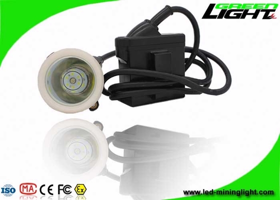 High Beam Corded Cree LED Mining Light Headlamp 10000lux 6.6Ah Kapasitas Baterai