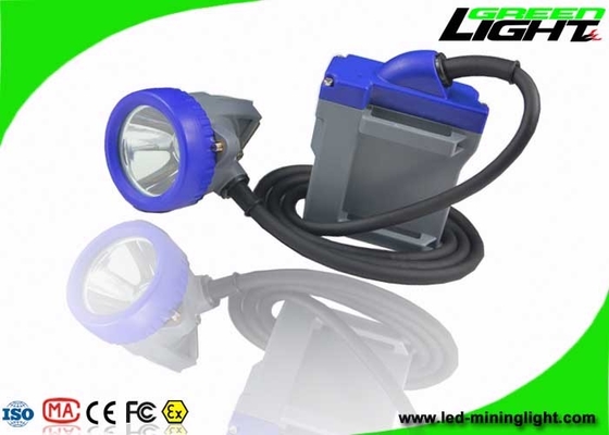 Lampu Tutup Penambangan Keselamatan Bawah Tanah 10000lux Baterai Lithium Ion 6.6Ah Isi Ulang