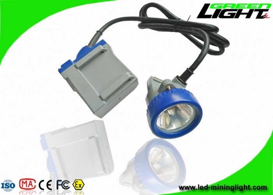 Lampu Tutup Penambangan Keselamatan Bawah Tanah 10000lux Baterai Lithium Ion 6.6Ah Isi Ulang
