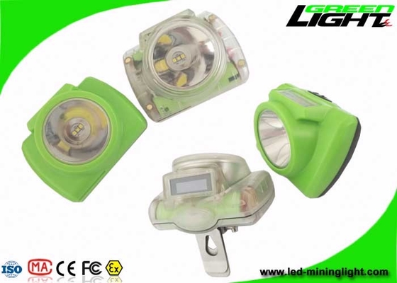All In One Structure LED Mining Light ABS PC Material 3.7V 6.8Ah Baterai Dengan Layar OLED