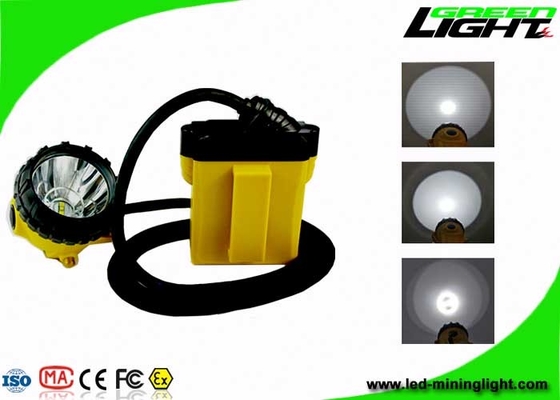 IP68 25000lux LED Mining Lights Anti Explosive 348lum 10.4Ah SAMSUNG Battery