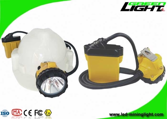 IP68 25000lux LED Mining Lights Anti Explosive 348lum 10.4Ah SAMSUNG Battery