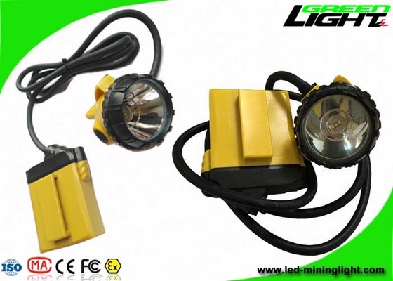 IP68 25000lux LED Mining Lights Anti Explosive 348lum 10.4Ah SAMSUNG Battery