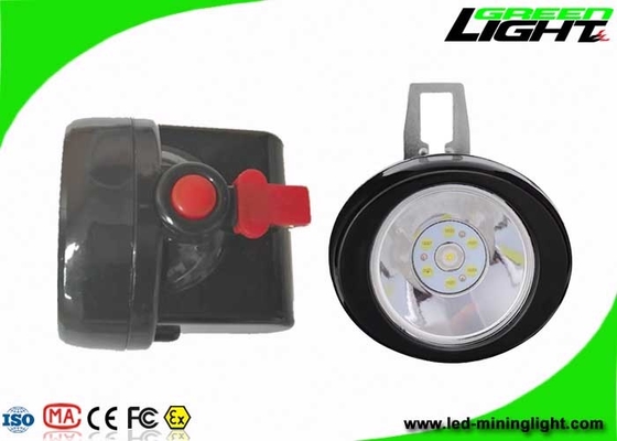4000Lux Brightness Lightweight Cordless Cap Lamp ABS 15hrs Waktu Pencahayaan Lama