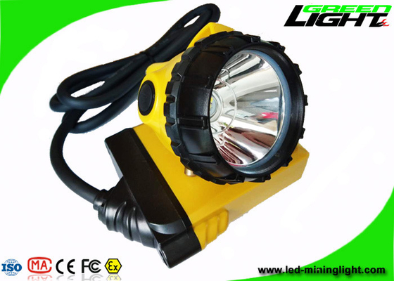 Lampu Tutup Penambang Berkabel Keselamatan Industri 25000lux SOS 10.4Ah GL12-A Kecerahan Tinggi
