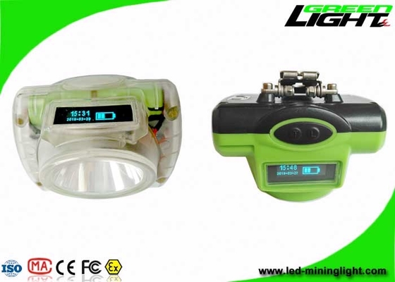 Lampu Penambang Batubara Bawah Tanah Keselamatan 13000lux Brightness 14-16hrs Long Lighting Time