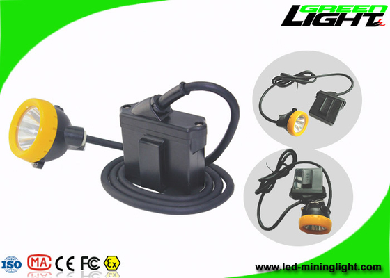 Lampu Penambang Batubara Bawah Tanah 10000lux Brightness Dengan Waktu Pencahayaan 18 jam