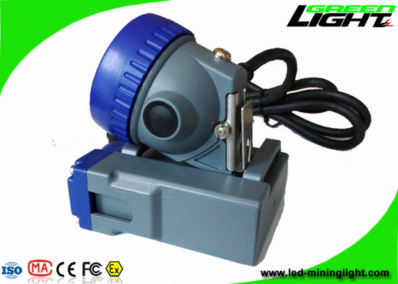 Lampu Cap Penambang Led 6.6Ah isi ulang 4000lux GLT-7A Bahan PC IP68 Berkabel