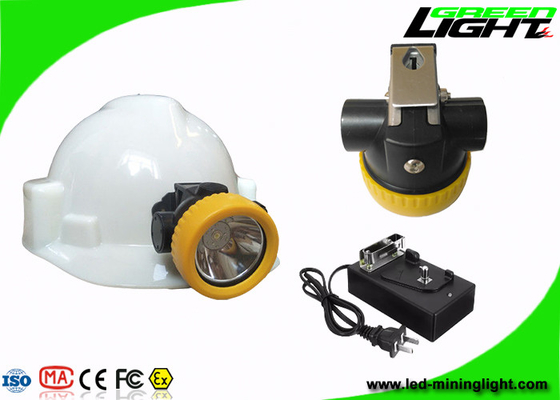 Lampu Tambang LED Tanpa Kabel Portabel, Headlamp Isi Ulang, Baterai Lithium Ion 2.2Ah