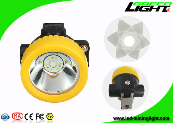 Lampu Tambang LED Tanpa Kabel Portabel, Headlamp Isi Ulang, Baterai Lithium Ion 2.2Ah