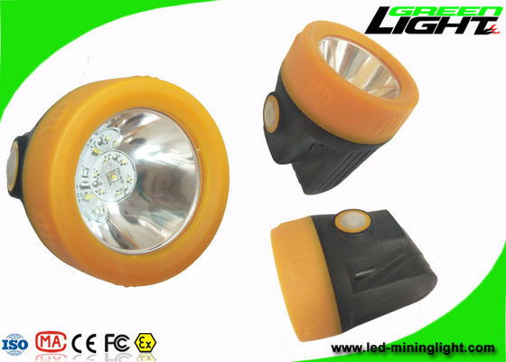 4000lux GL2-A Lampu Tutup Tambang Batubara Untuk Hard Hat Cordless IP 67 Under