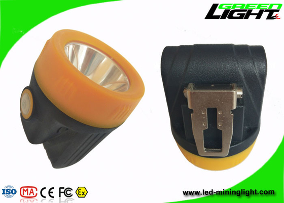 Lampu Penambangan Tanpa Kabel Ringan 10000lux IP68 Dengan Port Pengisian Daya Magnetik