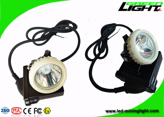 Lampu Helm Penambang IP67 10000lux Isi Ulang 6.6 Ah Untuk Industri Mineral