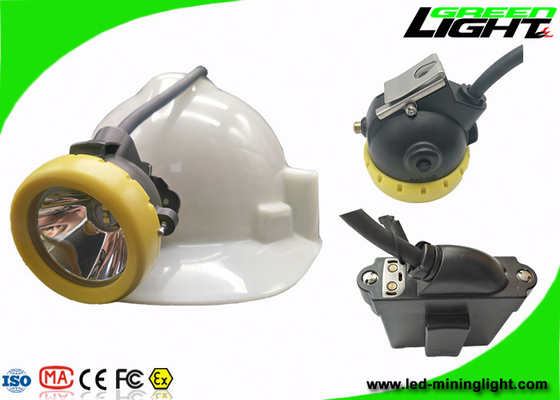 216lum 10000lux Lampu Topi Keras Led Isi Ulang 7.8Ah Baterai Li - Ion IP68 450mA