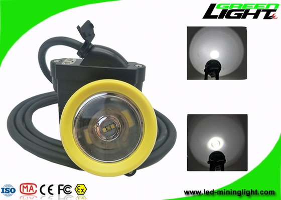216lum 10000lux Lampu Topi Keras Led Isi Ulang 7.8Ah Baterai Li - Ion IP68 450mA