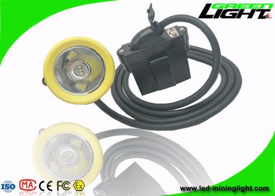 1000 Siklus Baterai Headlamp Led Daya Tinggi, Lampu Cap Tanpa Kabel 7.8Ah Dengan Pengisi Daya USB