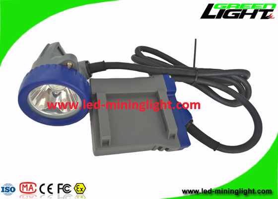IP68 Waterproof Led Miners Cap Lamp 1.67 Watt 6.6Ah Baterai Li-Ion Isi Ulang