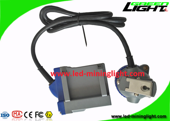 IP68 Waterproof Led Miners Cap Lamp 1.67 Watt 6.6Ah Baterai Li-Ion Isi Ulang