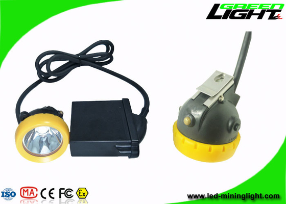 Cree Source LED Mining Light Baterai IP68 10000lux 6.6Ah Dengan Tombol Silikon