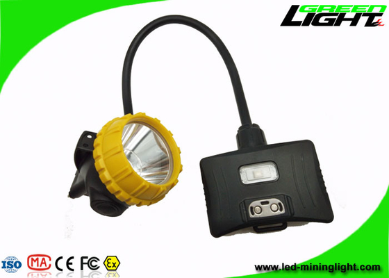 Lampu Tutup Tambang Anti Peledak 15000 Lux IP68 Dengan Baterai Panasonic 6.8Ah
