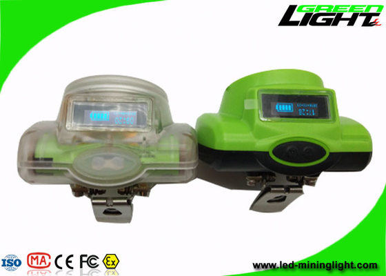 Lampu Penambangan Tanpa Kabel LED Ukuran Kecil Baterai 13000Lux Rechageable IP68 6.8Ah