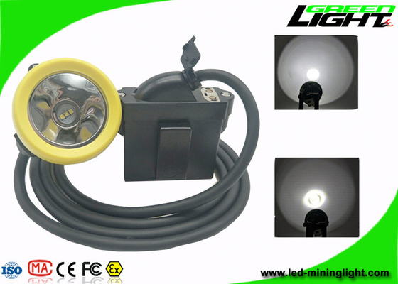 Lampu Tutup Penambangan Batubara IP68 10000lux 7.8Ah Baterai Li - Ion 18 jam Waktu Pencahayaan Lama