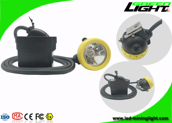 Lampu Tutup Penambangan Batubara IP68 10000lux 7.8Ah Baterai Li - Ion 18 jam Waktu Pencahayaan Lama