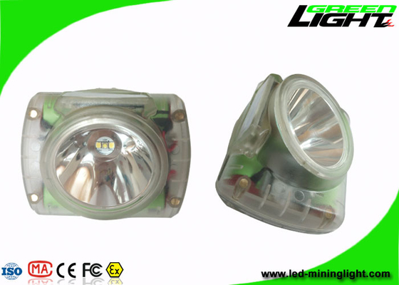 Lampu Cap Penambang 6.8Ah Rechargrable Cordless Portable Dengan Tiga Tingkat Cahaya