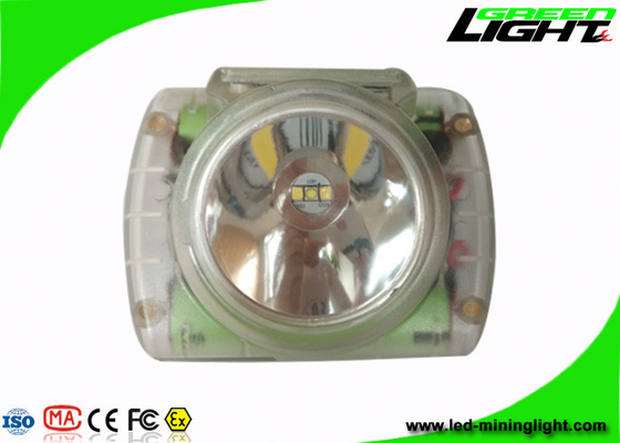 Lampu Cap Penambang 6.8Ah Rechargrable Cordless Portable Dengan Tiga Tingkat Cahaya