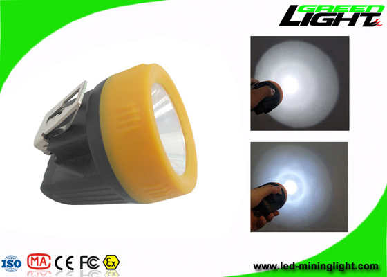 Headlamp Pertambangan Led Batubara Bawah Tanah 1000lux Brightness Ringan IP68 Waterproof