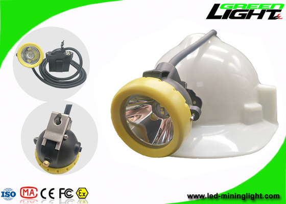 10000 Lux Brightness LED Mining Light Lampu Depan Isi Ulang Bawah Tanah Dengan Pengisian USB