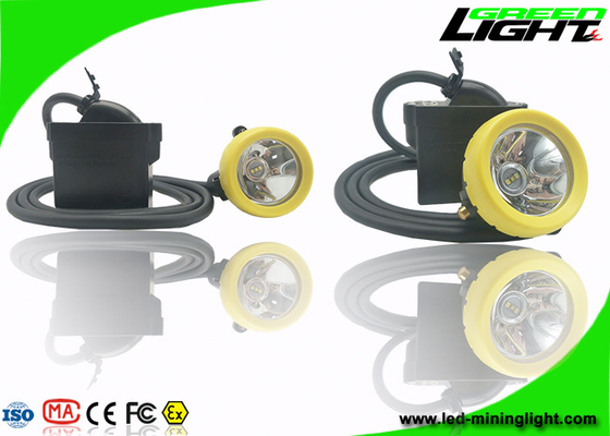 10000 Lux Brightness LED Mining Light Lampu Depan Isi Ulang Bawah Tanah Dengan Pengisian USB