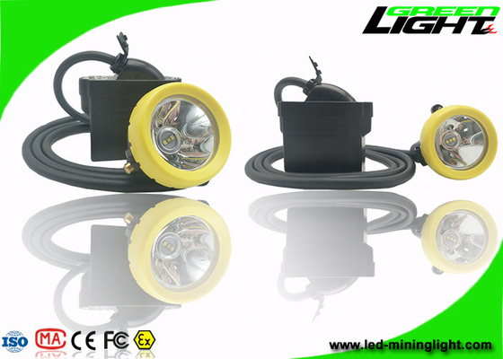 Lampu Pertambangan LED Warna Hijau 6.6Ah Baterai Li - Ion Dengan Indikasi Pengisian Led