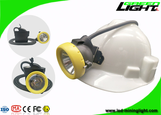 Lampu Pertambangan LED Warna Hijau 6.6Ah Baterai Li - Ion Dengan Indikasi Pengisian Led