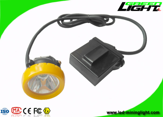 Lampu Tutup Penambang Led Anti Peledak Kecerahan 10000lux Dengan Fungsi Peringatan Daya Rendah