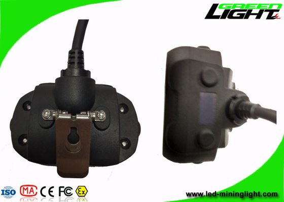 Dual Beam OLED 15000lux Mining Hard Hat Headlamp Double Shot Moulding IP68