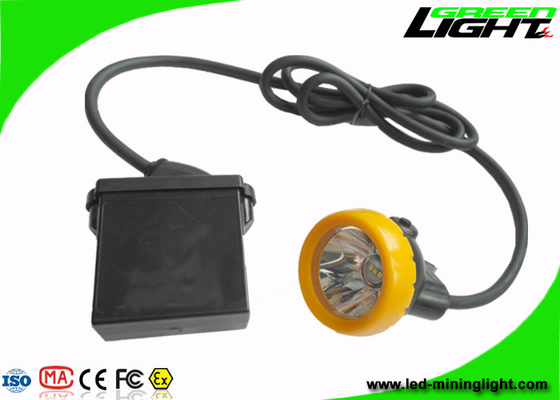 Lampu Penambangan Batubara Bawah Tanah Bukti Ledakan 7.8Ah 10000lux 1000 Siklus Baterai